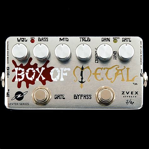 zvex effects vexter box of metal distortion|ZVEX Box of Metal .